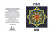 St Francis Prayer Mandala Greeting Card
